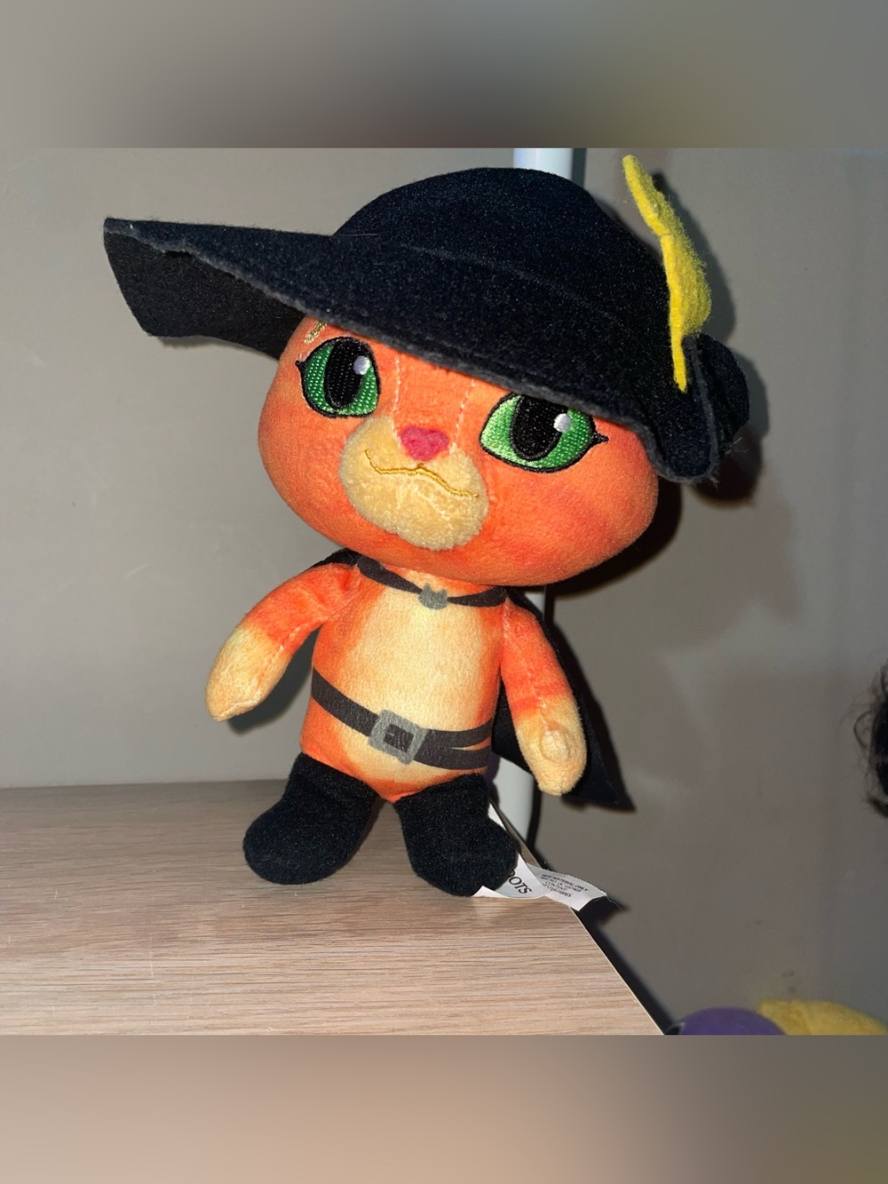 Dreamworks Puss In Boots The Last Wish Orange Cat Plush Stuffed Animal 7" Toy